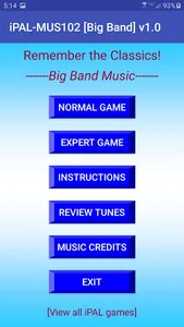 iPAL-MUS102 (Big Bands) screenshot 1