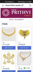 Paras Prithvi Jewels LLP screenshot 1