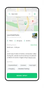 Parkspot Ionic template screenshot 2