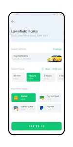 Parkspot Ionic template screenshot 3