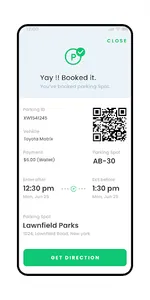 Parkspot Ionic template screenshot 4