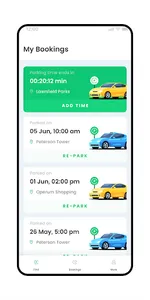 Parkspot Ionic template screenshot 5