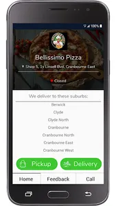 Bellissimo Pizza screenshot 1