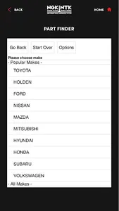 NGK PART FINDER AU screenshot 2