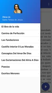 Obras de Santa Teresa de Jesus screenshot 2