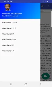 St. Chrysostom: Homilies on Ga screenshot 0