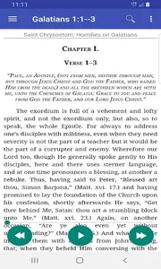 St. Chrysostom: Homilies on Ga screenshot 1