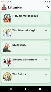 Catholic Litanies screenshot 0