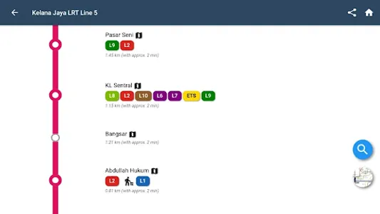 Malaysia MRT/LRT (Offline) screenshot 10