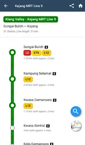Malaysia MRT/LRT (Offline) screenshot 3