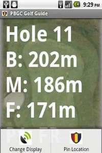 PBGC Golf Guide screenshot 1