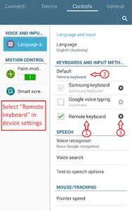 Remote keyboard screenshot 0