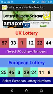 Lucky Lottery Number Selector screenshot 0