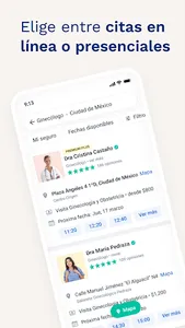 Doctoralia: pide citas médicas screenshot 2