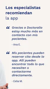 Doctoralia: pide citas médicas screenshot 7