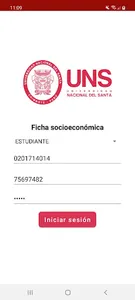 Ficha Socioeconómica UNS screenshot 0