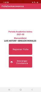 Ficha Socioeconómica UNS screenshot 1