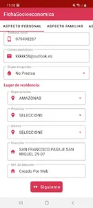 Ficha Socioeconómica UNS screenshot 2