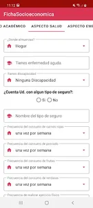 Ficha Socioeconómica UNS screenshot 6