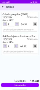 Delivery GLR screenshot 3