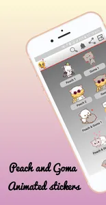 Peach and Goma - Animated screenshot 0