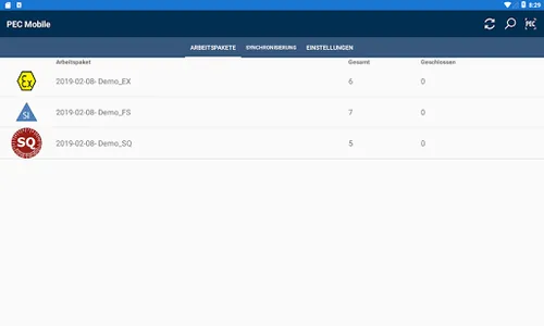 PEC-Mobile 3.3.0 screenshot 2