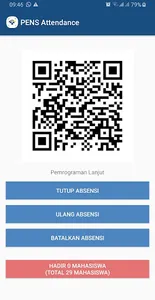 PENS Attendance screenshot 1