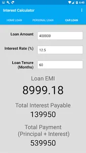 Interest Calculator screenshot 3