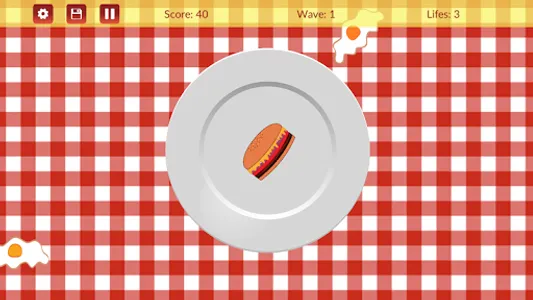 Hamburgers VS Eggs screenshot 2