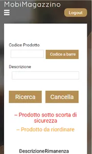 Mobi Magazzino screenshot 2