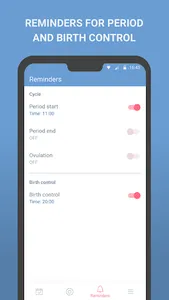 Period tracker  Cycle calendar screenshot 3
