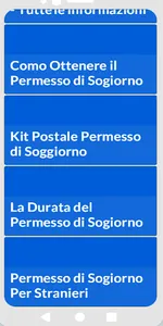 Permesso di Sogiorno Info screenshot 2