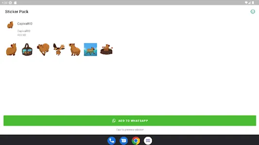 CapivaRIO Stickers screenshot 4