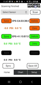 WEPS04 Sensors screenshot 0