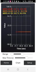 WEXS-10 Sensors screenshot 2