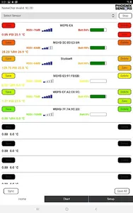 WEXS-10 Sensors screenshot 3