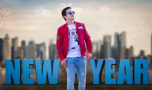 New Year Photo Editor - frame screenshot 2