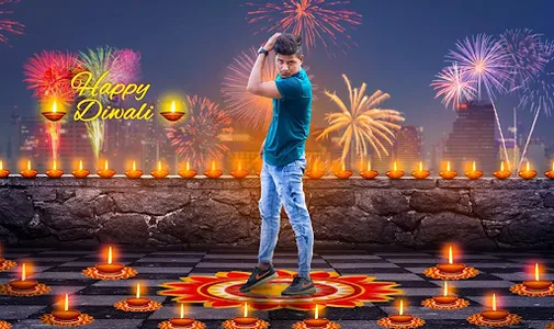 diwali photo editor screenshot 0
