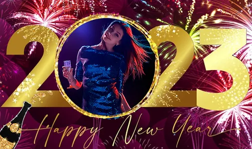 New Year Photo Frame - Editor screenshot 4