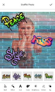 Graffiti Photo Editor -Sticker screenshot 1