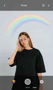 Rainbow Camera video editor screenshot 1