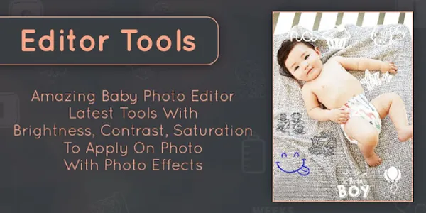 Baby Story Photo Video Maker screenshot 2