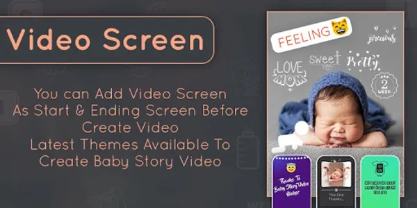 Baby Story Photo Video Maker screenshot 4