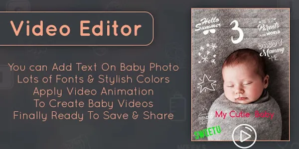 Baby Story Photo Video Maker screenshot 6