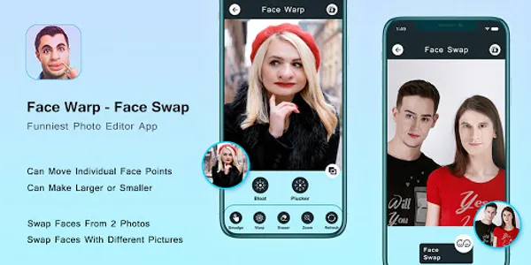 Face Warp & Swap Photo Editor screenshot 0