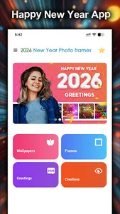 2026 New Year Photo frames screenshot 13