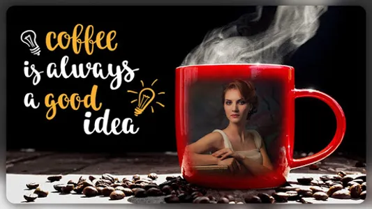 Coffee Mug Photo Frame Photo B screenshot 2