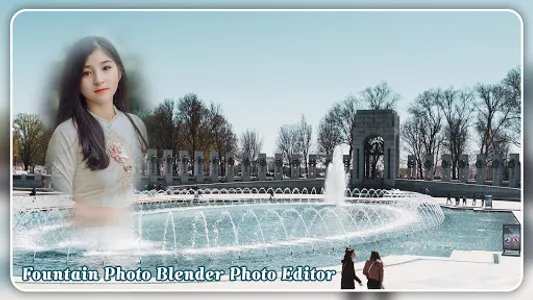 Water Fountain Photo Frame Pho screenshot 3