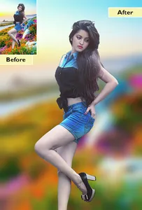DSLR Camera : Auto Blur Effect screenshot 3