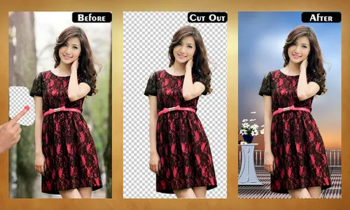 Cut Paste Photo Changer Editor screenshot 0